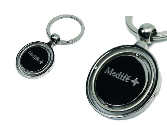 (Art. T183) Lllavero Metal. Medife. Pantografia